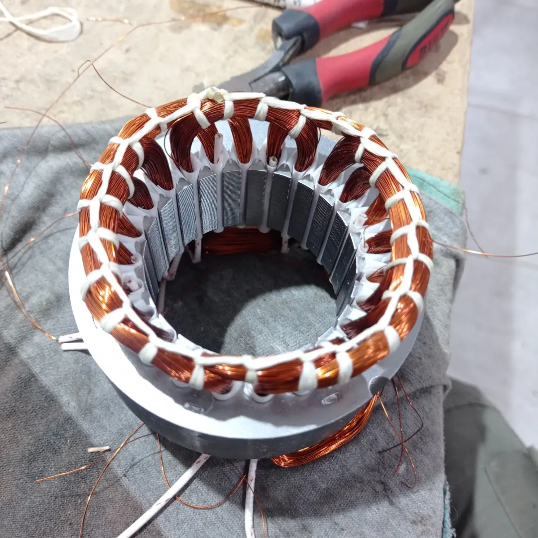 Taller de bobinado de motores